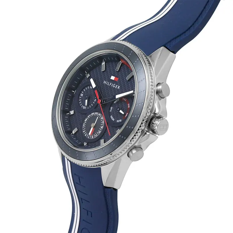 Tommy Hilfiger Aiden Chronograph Blue Dial Men's Watch- 1791859